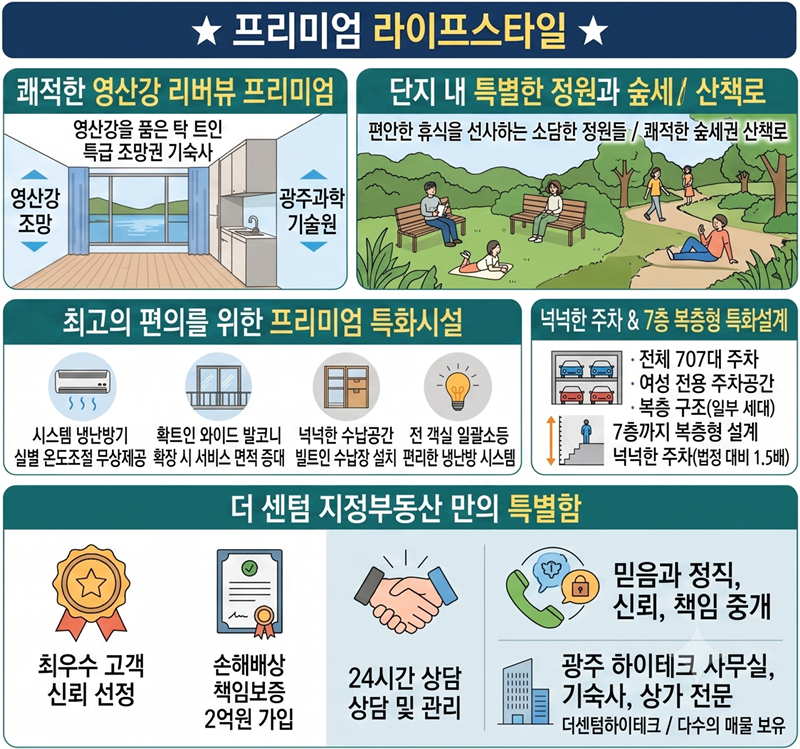 더센텀부동산 명함
